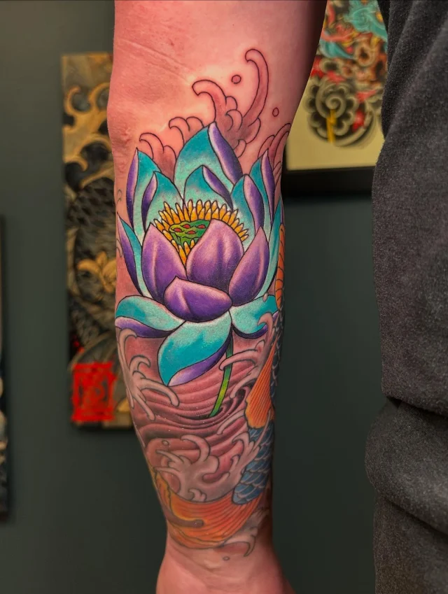 Finished the last major gap on Justin’s lower sleeve today!  Been a fun project so far!  Thanks for making the trip bud!